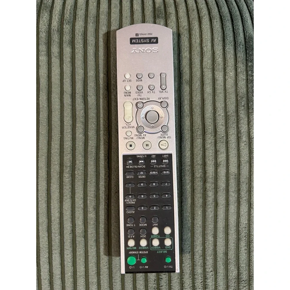 Sony‎ AV System Remote Control RM-PP005 Silver